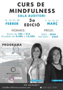 Curso Mindfulness 3ª edición